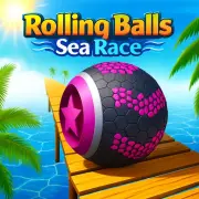 Rolling Balls Sea Race